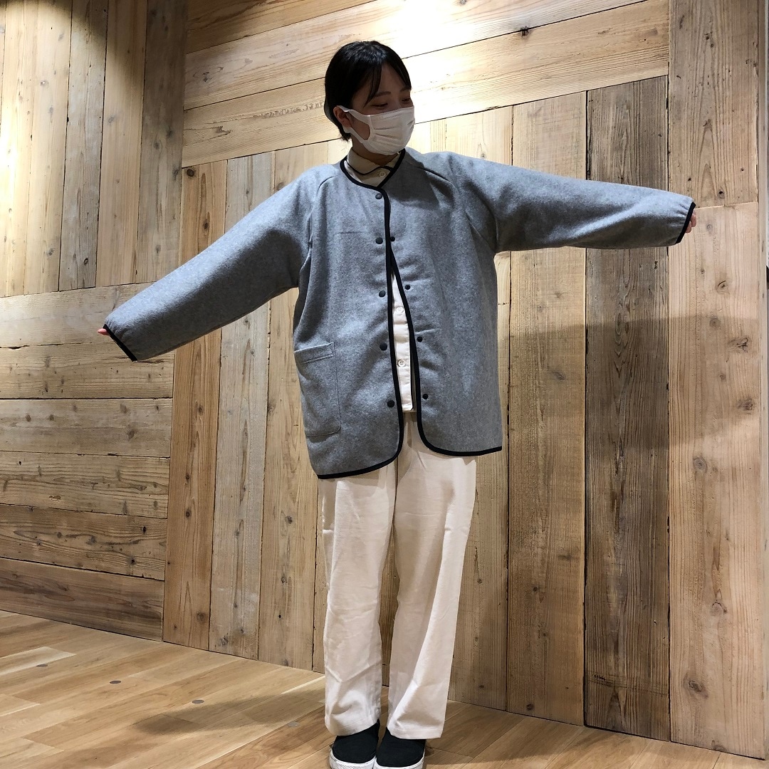 天神ショッパーズ福岡】なめらかフリース ロングカーディガン｜ 無印良品